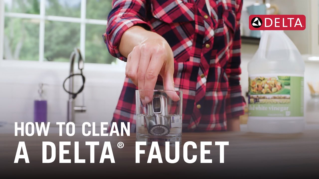 How to Clean Delta Kitchen Faucet Spray Head