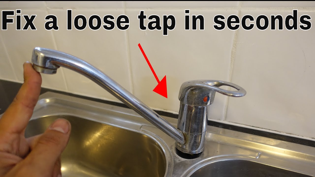 How to Tighten a Loose Kitchen Faucet