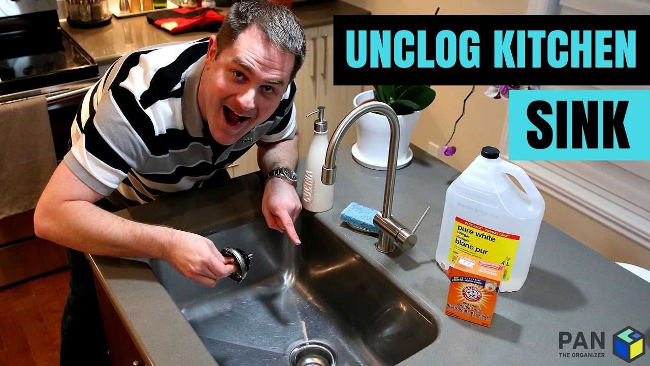 How to Unclog My Kitchen Sink Drain